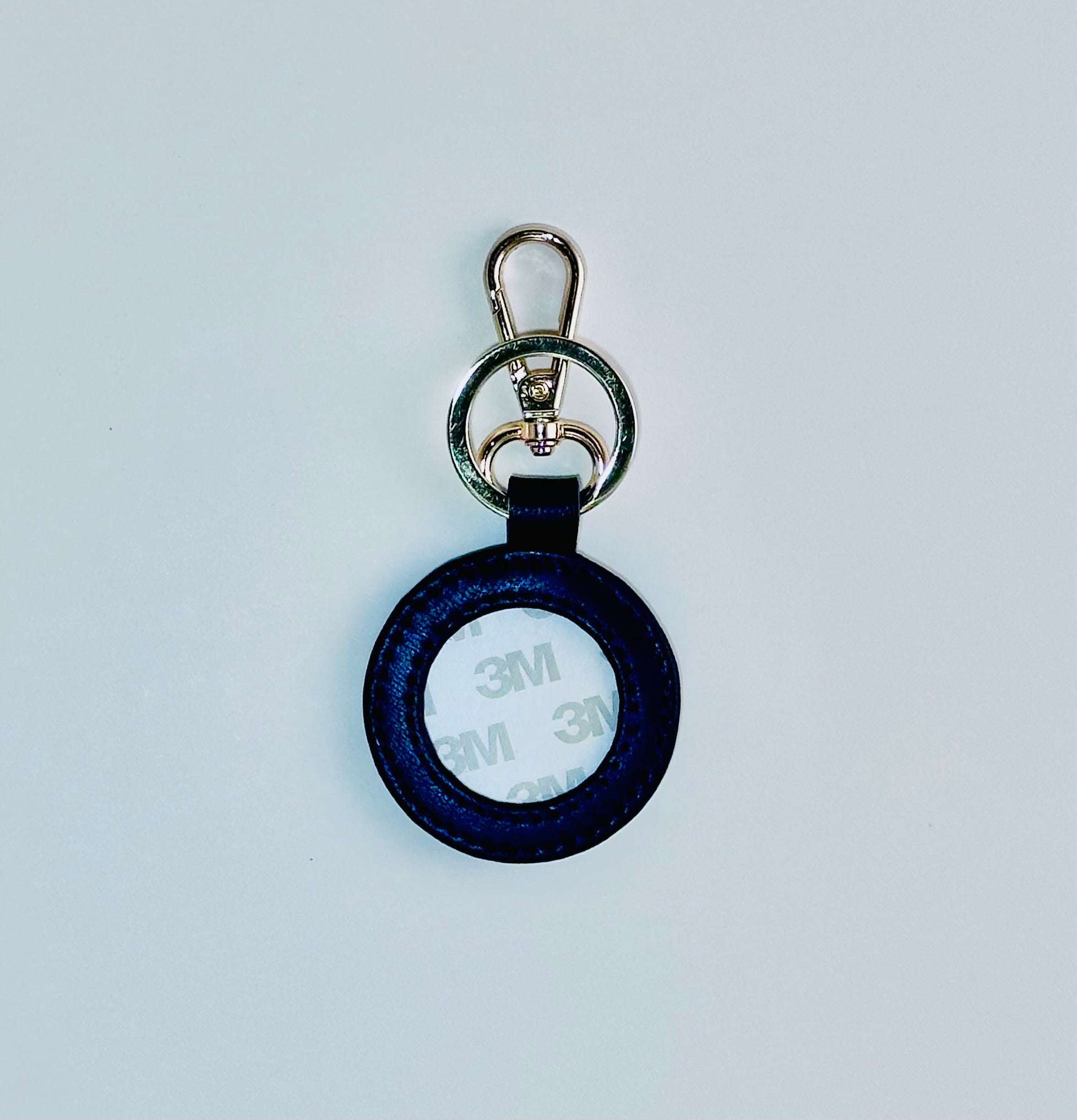 Tilli Tomas Self Finishing Leather Fob Charm Navy Blue