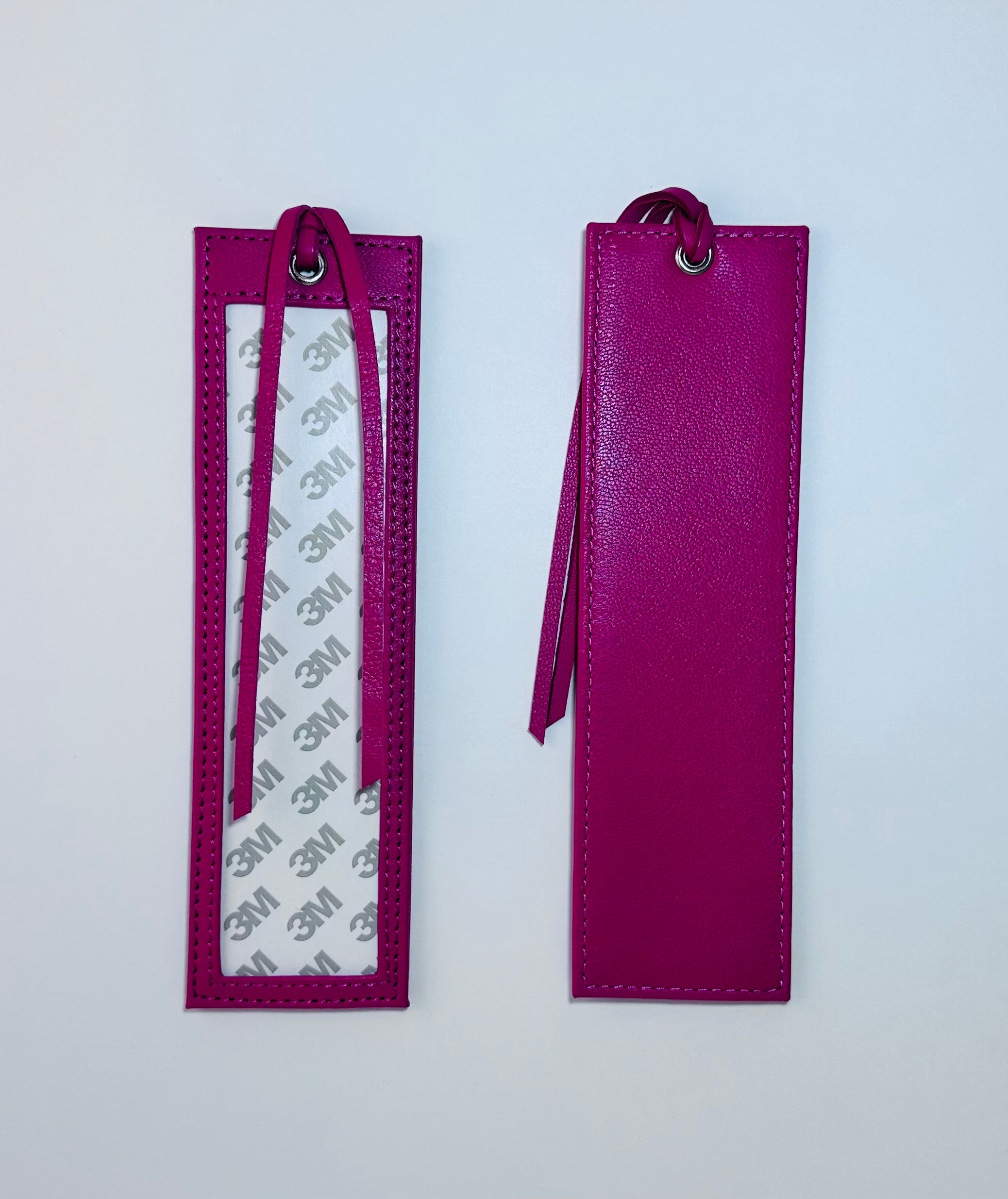 Tilli Tomas Self Finishing Leather Bookmark Hot Pink