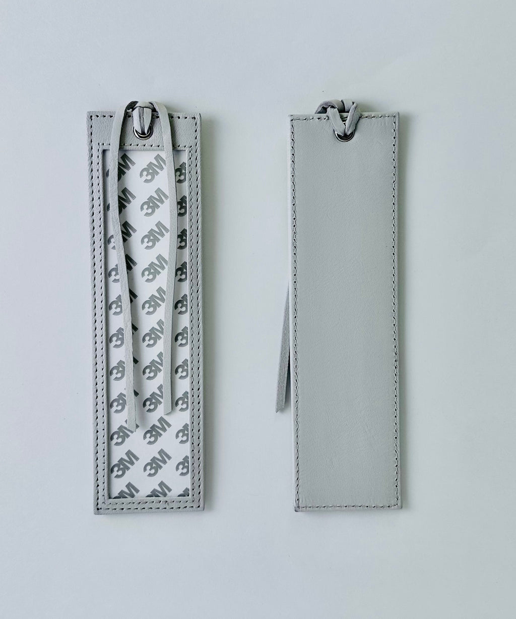 Tilli Tomas Self Finishing Leather Bookmark Moonbeam/Ivory