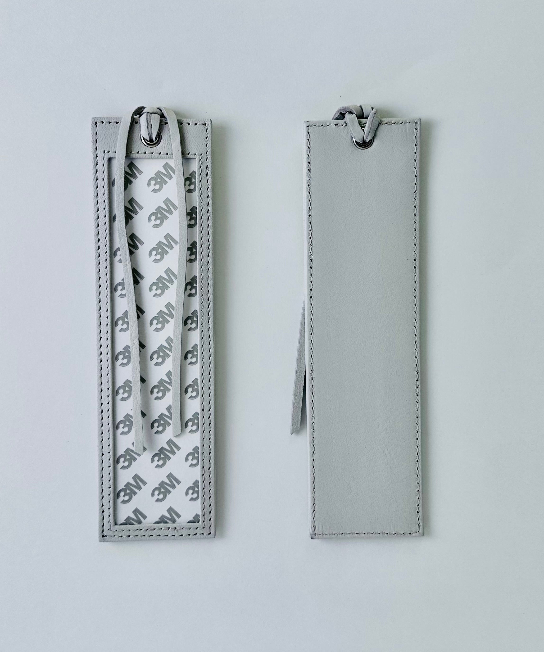 Tilli Tomas Self Finishing Leather Bookmark Moonbeam/Ivory