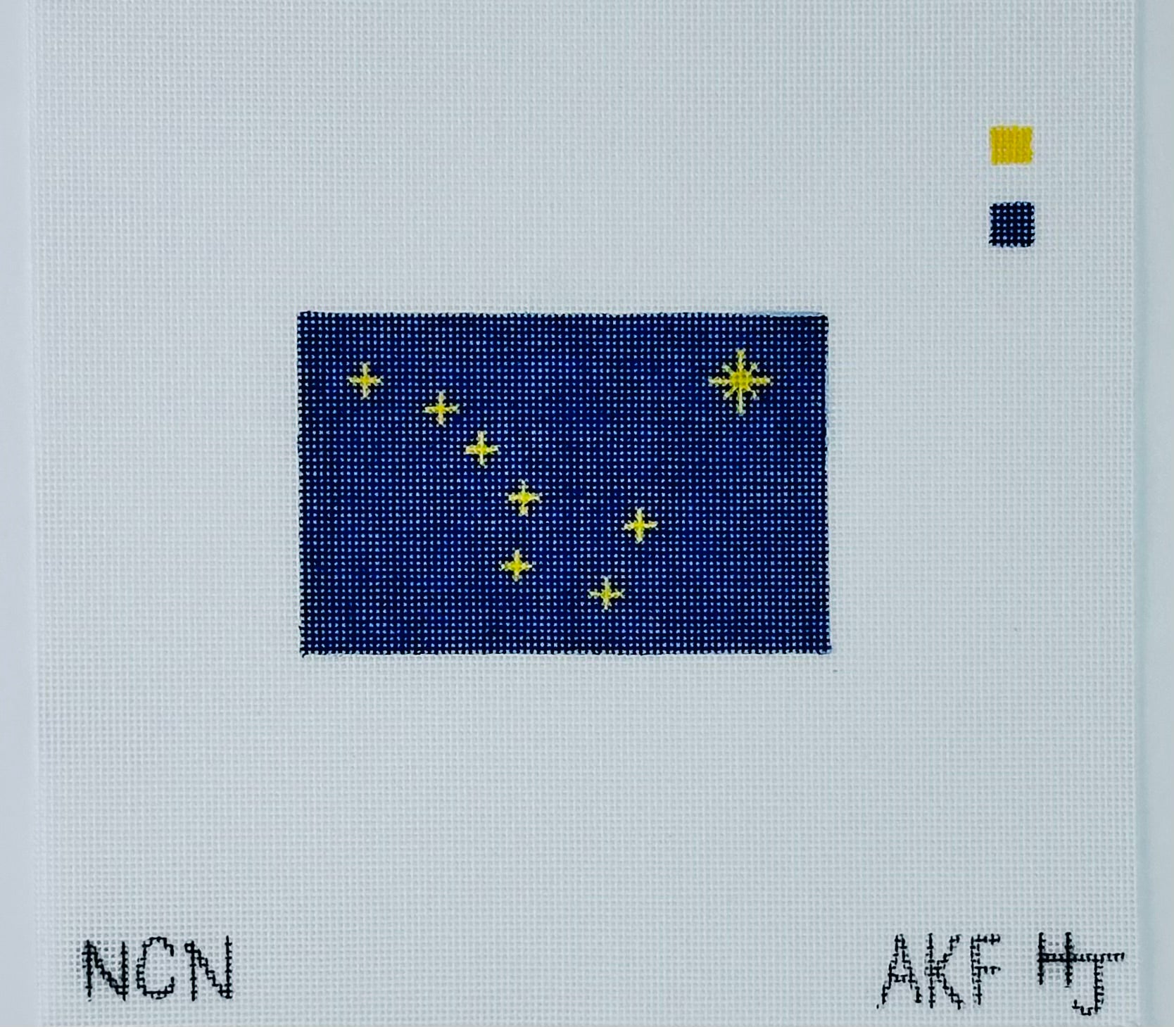 Alaska Flag Mini Sign Ornament