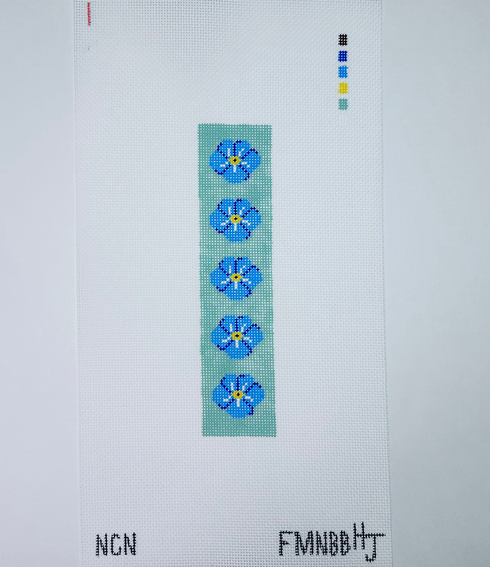 Forget Me Not Blossoms Bookmark