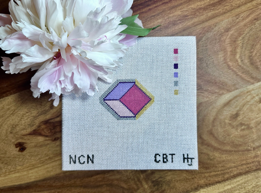 Bright Tomorrow Cube Charm or Mini Ornament