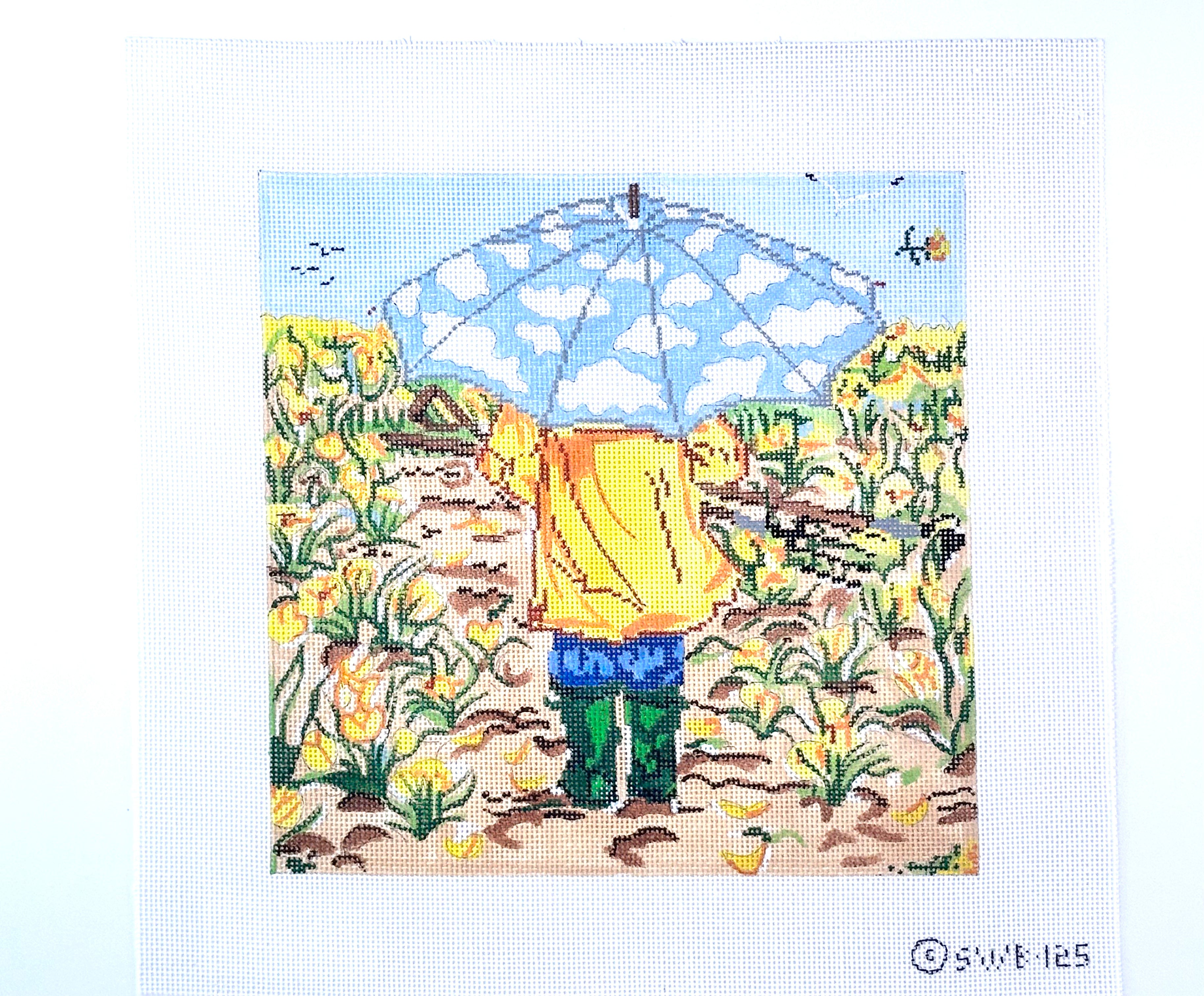 April Showers, by Susan Wallace Barnes for Cooper Oak Designs