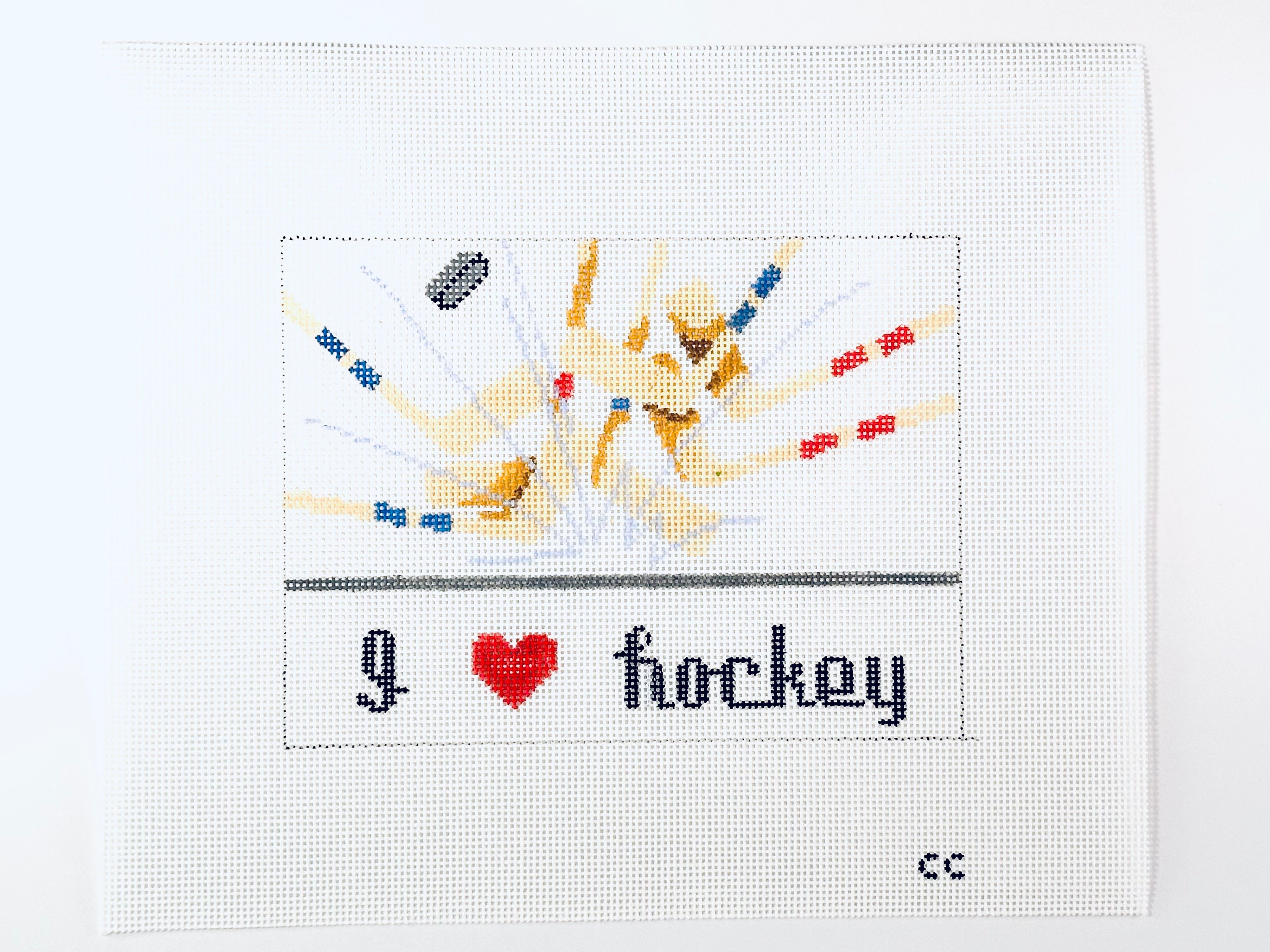 I Love Hockey by Cats Cradle