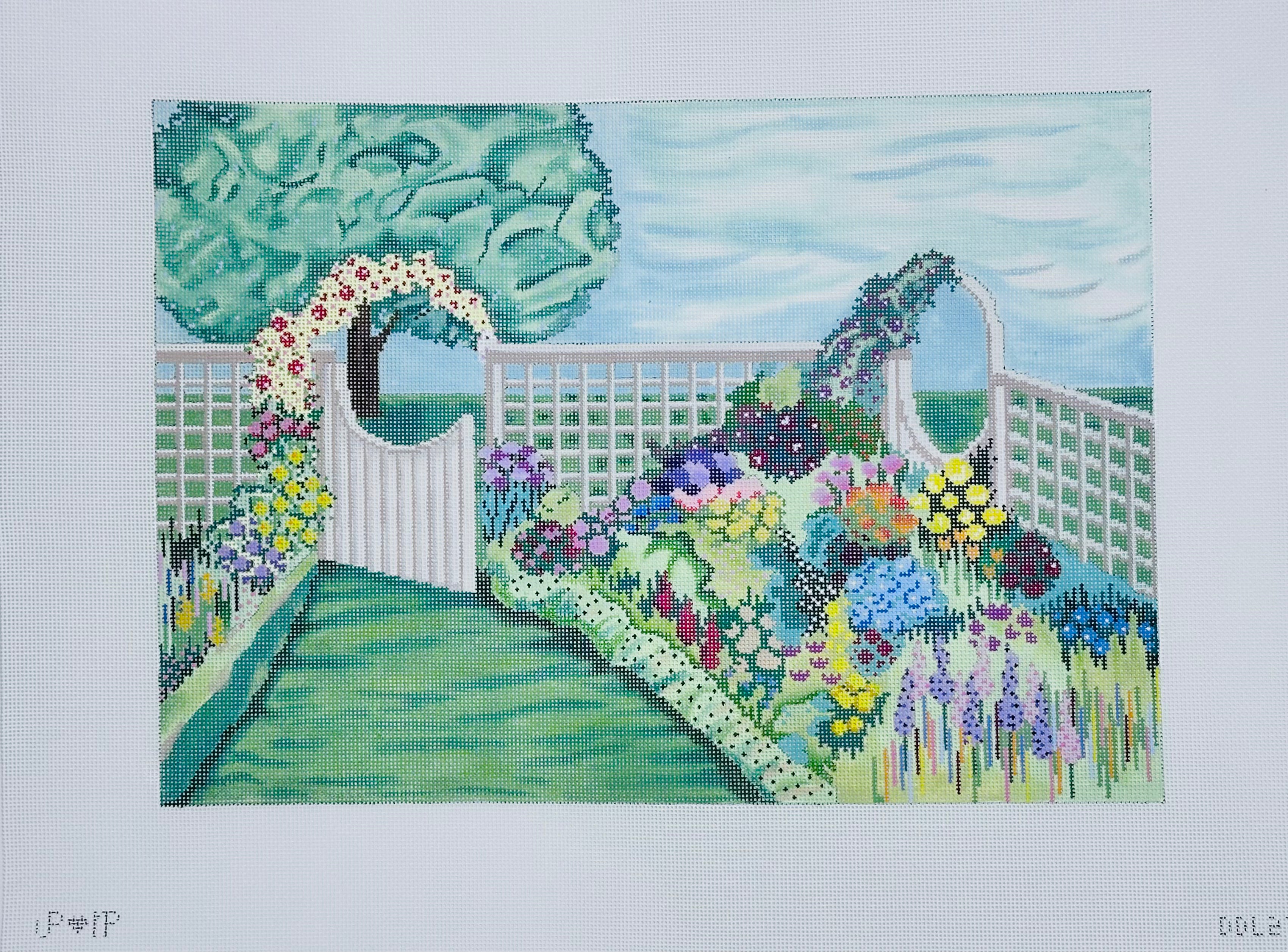 Cottage Garden Gate by JP