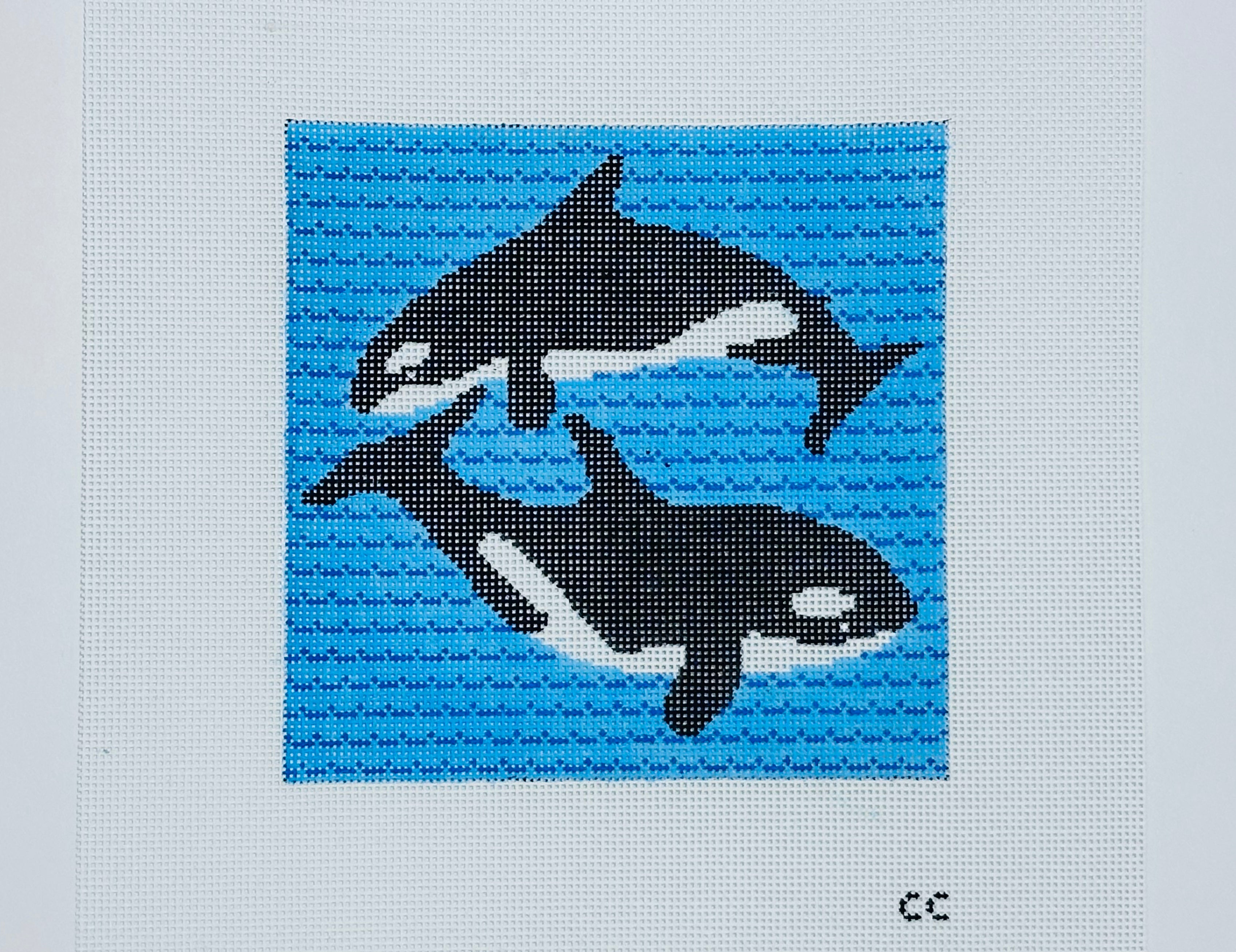 Two Orca Circle by Cats Cradle