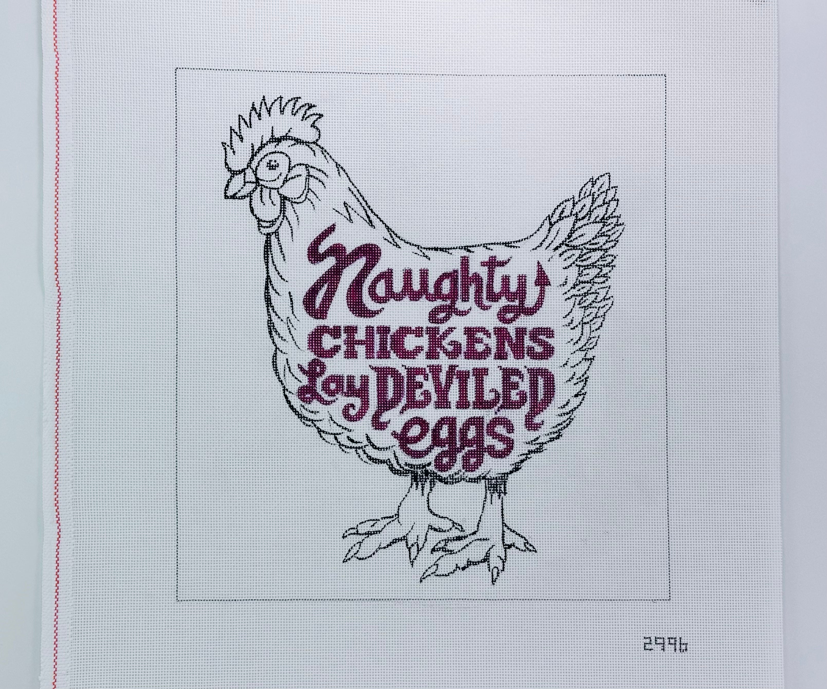 Naughty Chickens Lay Deviled Eggs, by Alice Peterson