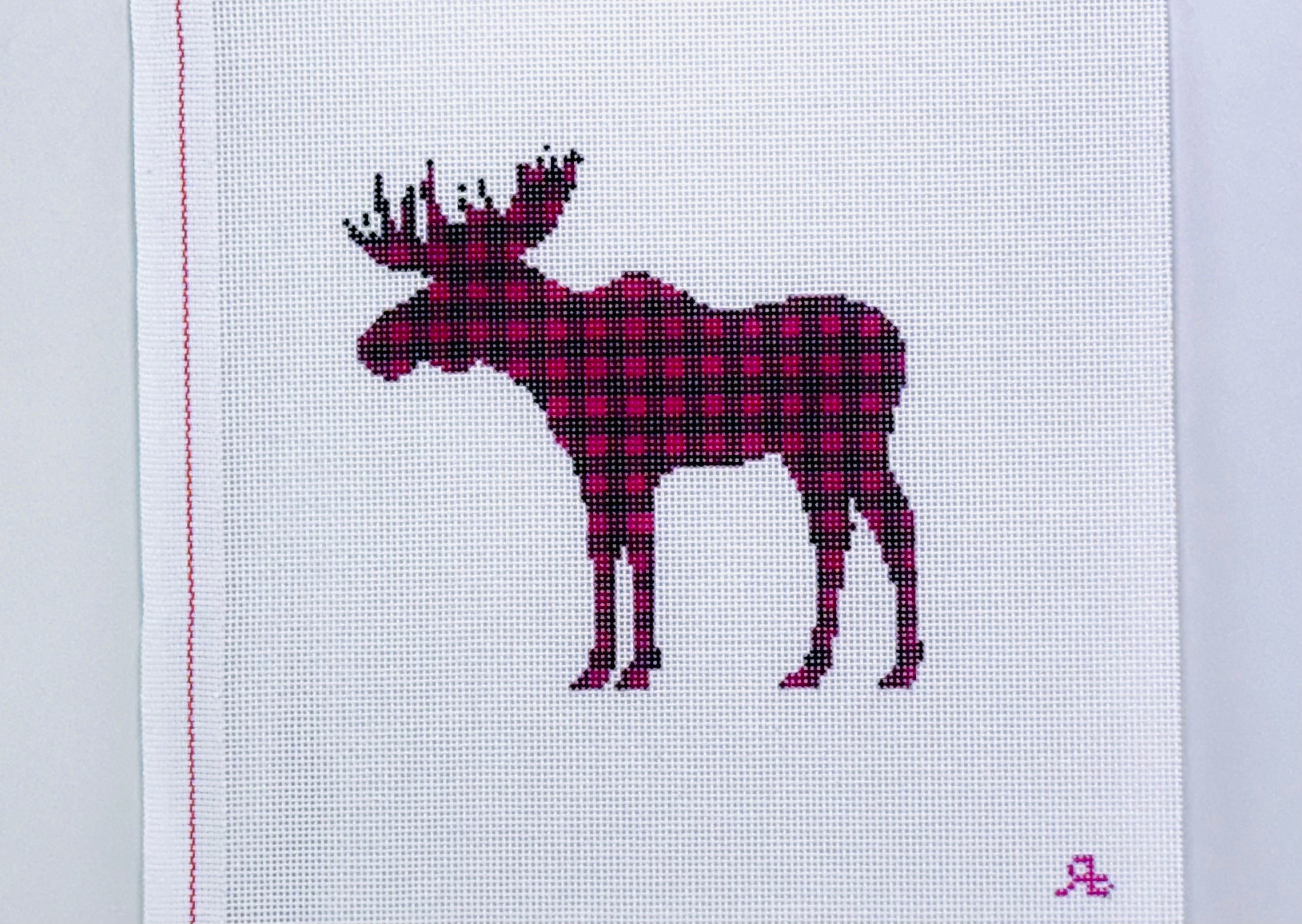 Plaid Moose by RL