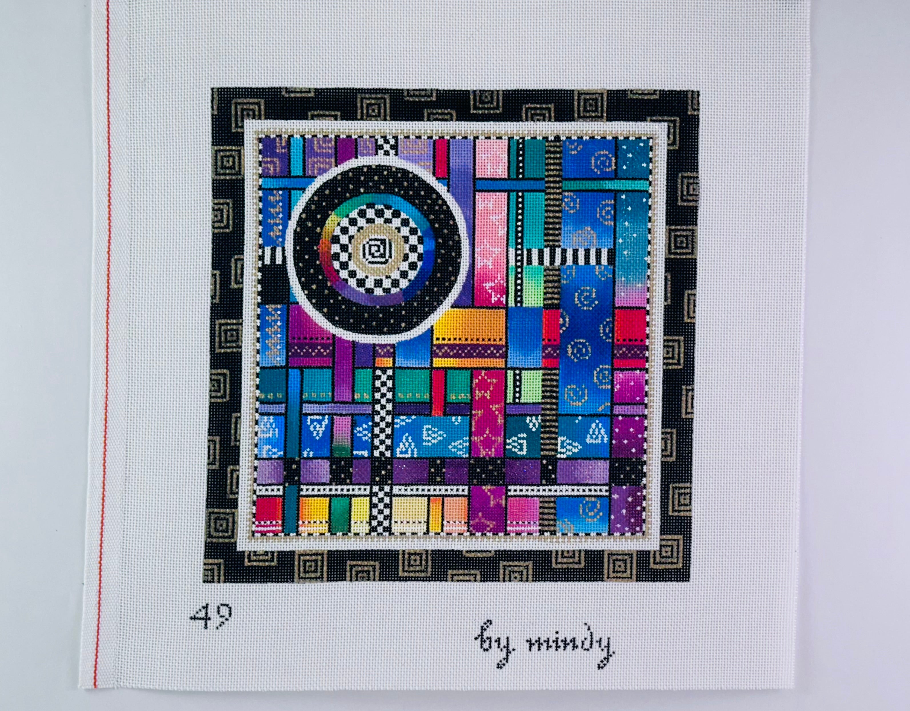 Abstract 49 by Mindy, vintage