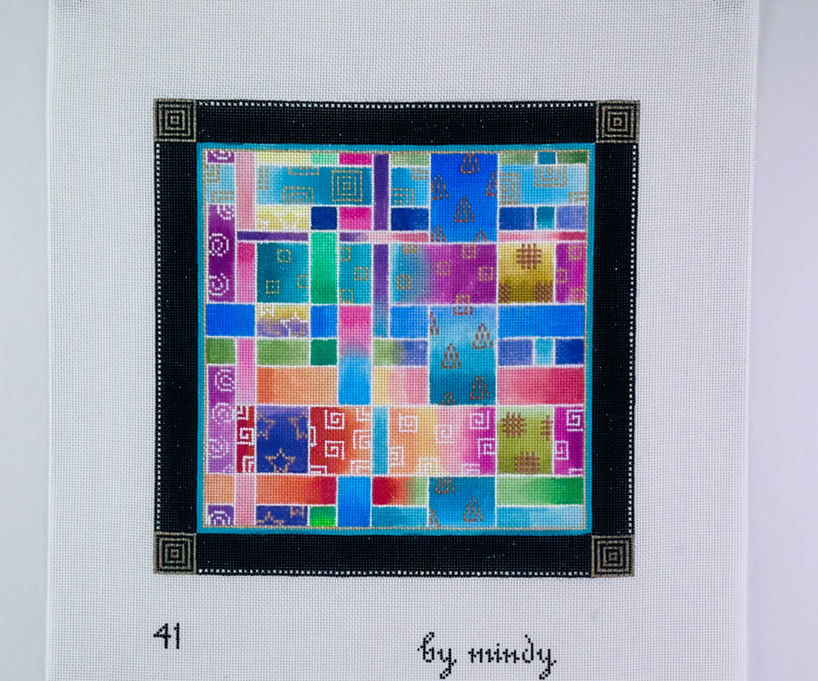 Abstract 41 by Mindy, vintage