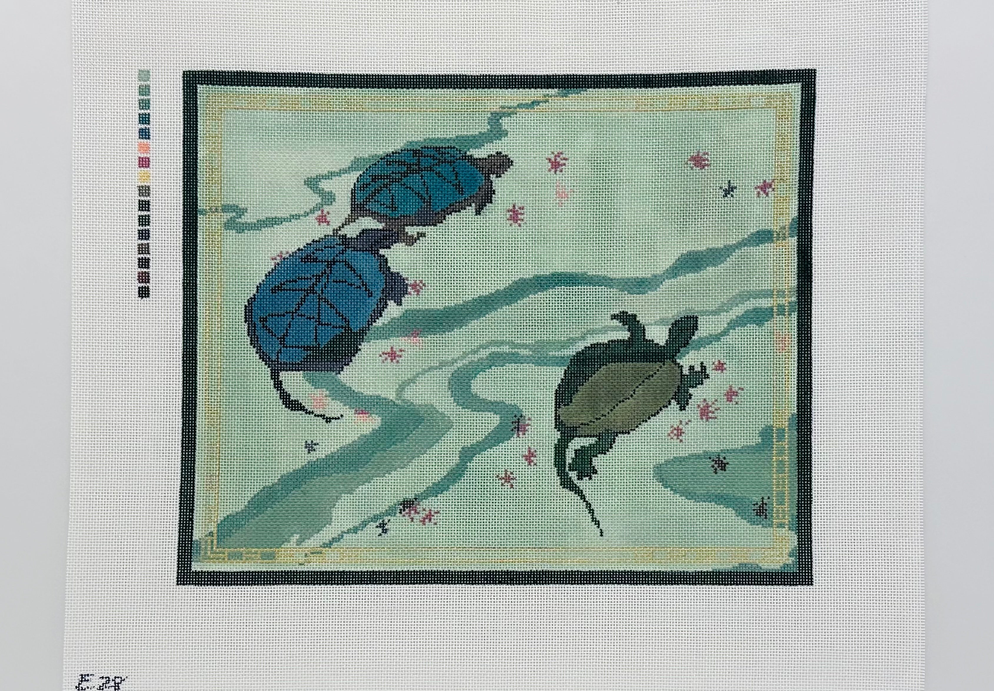 Turtles by Terry Enfield, vintage