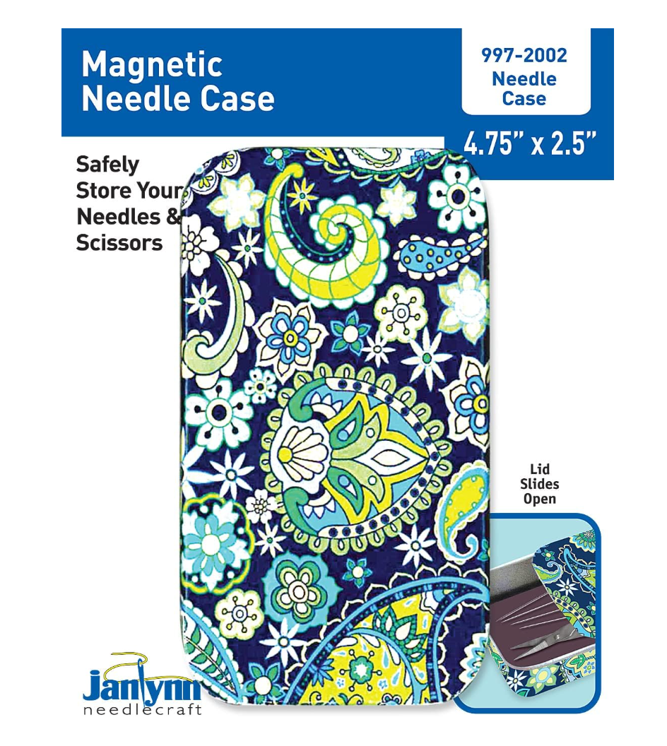 Large Paisley Magnetic Storage Case