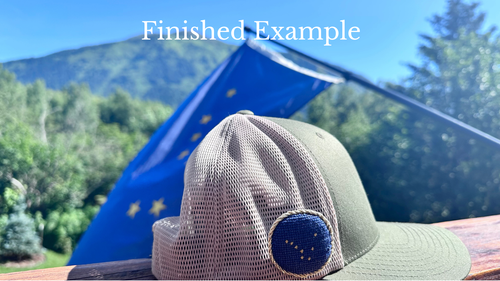 Alaska Flag Fob Charm